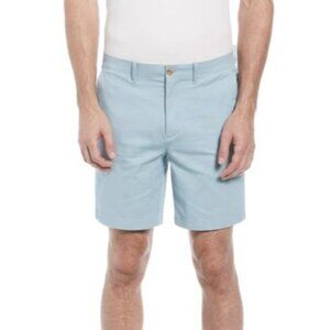 Original Penguin Mens Bedford Cord Slim Fit Shorts Light Blue Size 36 NWT